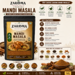 Zaroma Premium Mandi Masala 100g | Authentic Arabian Mandi Spice Blend | 100% Natural