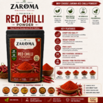 Zaroma Premium Red Chilli Powder 100g | 100% Natural | Rich Color & Bold Flavor